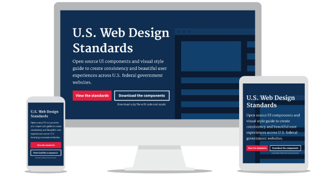 سیستم طراحی اسزمانی وب سایت های دولتی امریکا
