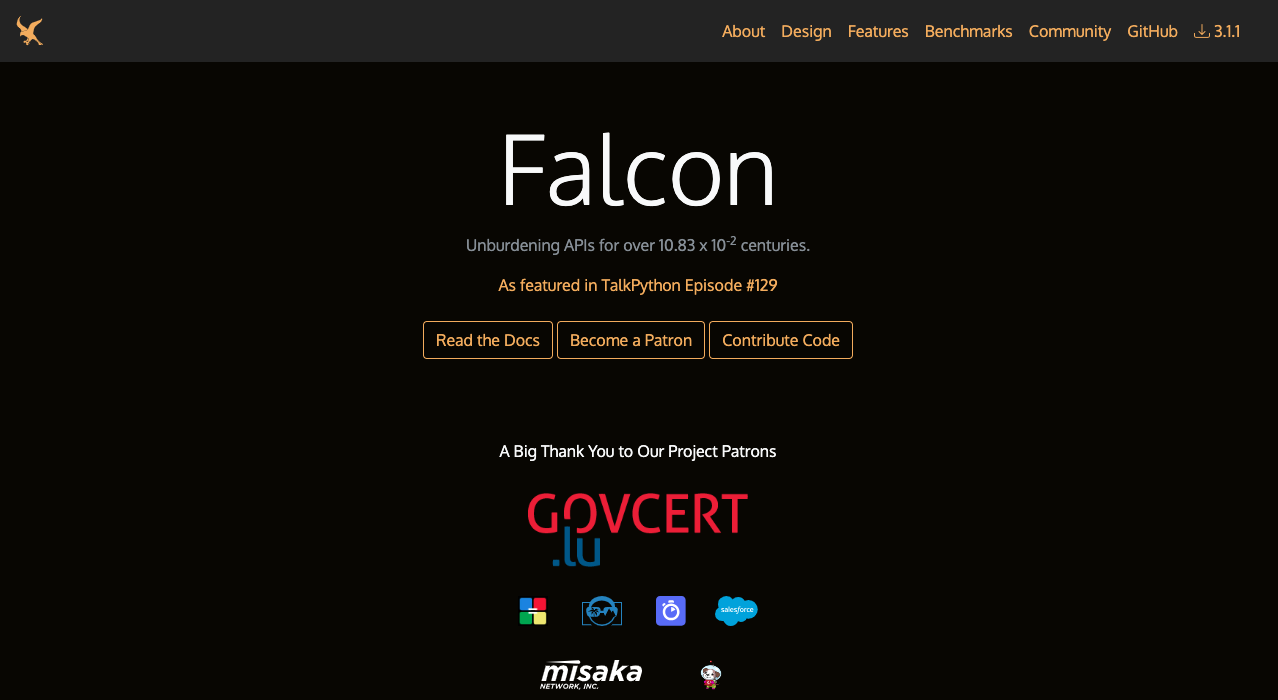 falcon micro framework