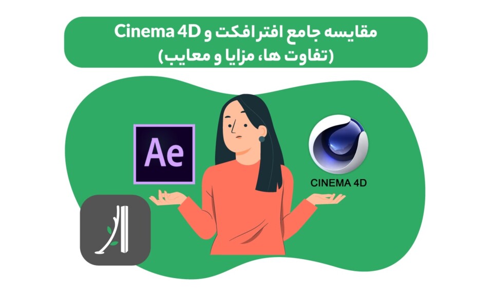 مقایسه نرم افزارهای افتر افکت و سینما فور دی (Cinema 4d)