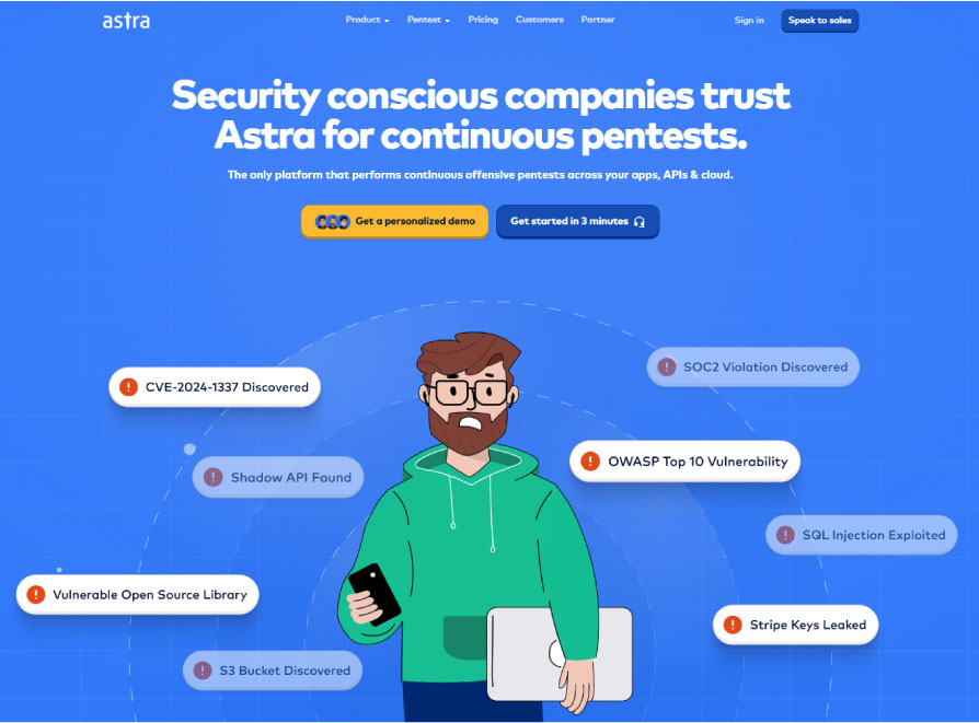 سایت astra security
