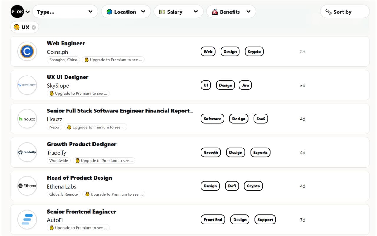 سایت RemoteOK برای کسب درآمد دلاری طراحی محصول